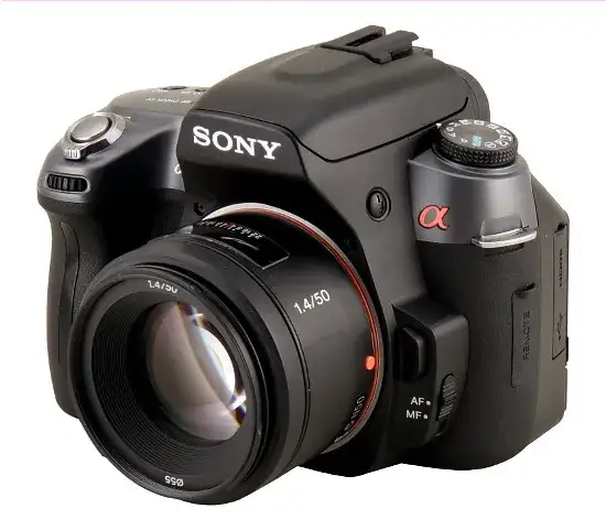 Lustrzanka Sony A550 - wyjątkowe możliwości i niezawodność w fotografii