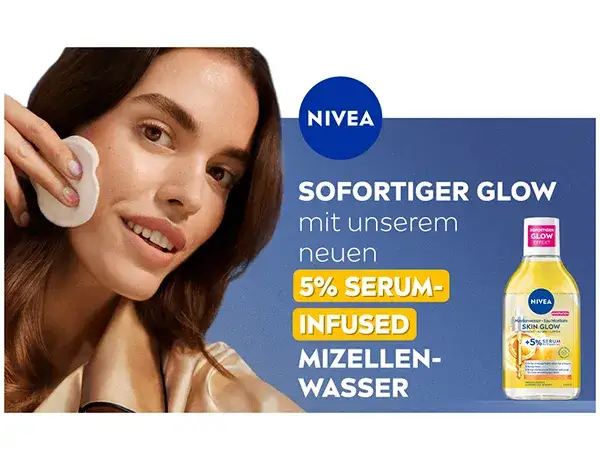 Nivea Make-up neu Werbung: Erlebe den strahlenden Glow des Mizellenwassers