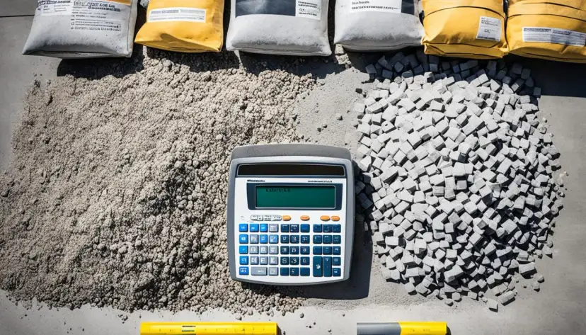 Ile worków betonu na m2? Oblicz dokładnie i uniknij strat materiału