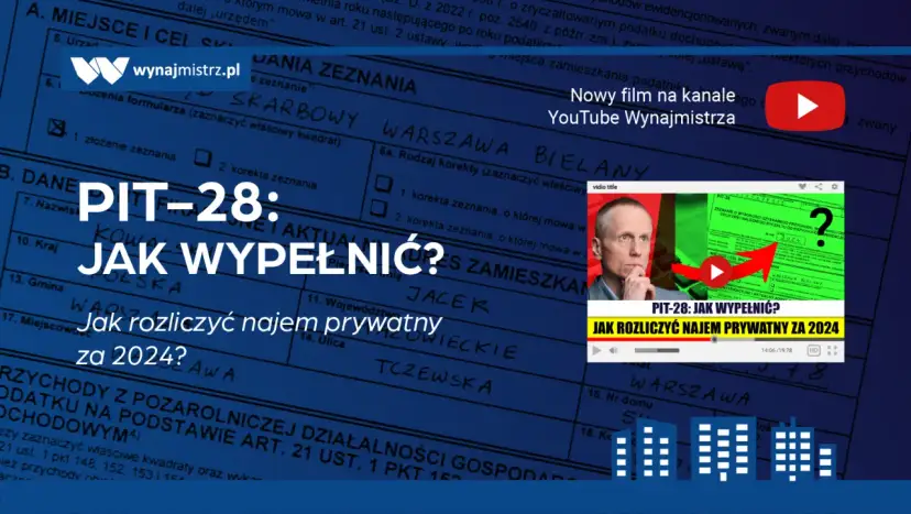 Ryczałt od najmu 2025: Terminy PIT-28 i stawki. Rozlicz bez stresu!