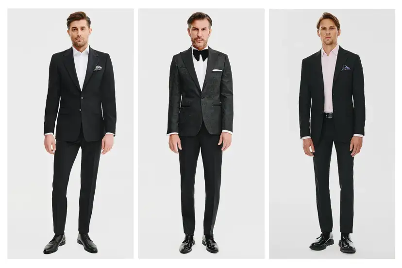 Jaki krawat do czarnego garnituru na wesele, aby zachwycić stylem?