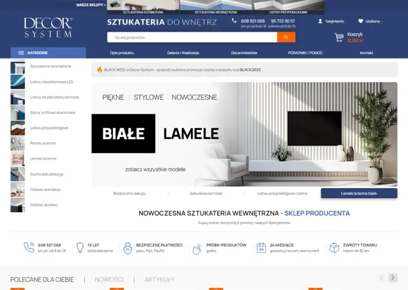 Jakie przerwy między lamelami zapewnią idealny efekt wizualny?