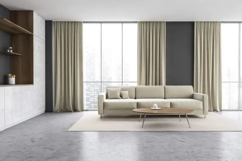 Idealne zasłony do szarej sypialni? Kolor, styl, materiał wybierz!