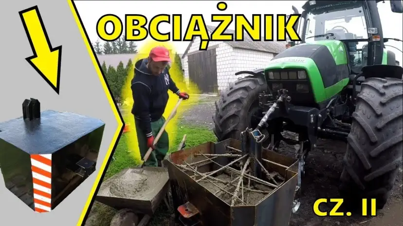 Jak zrobić obciążniki do ciągnika? Oszczędź i zwiększ moc!