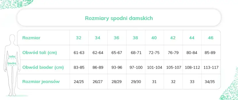 Rozmiar spodni 27 32 co oznacza? Zrozum wymiary i różnice
