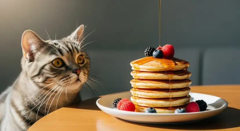 Czy koty mogą jeść naleśniki? Dowiedz się, dlaczego to niebezpieczne.