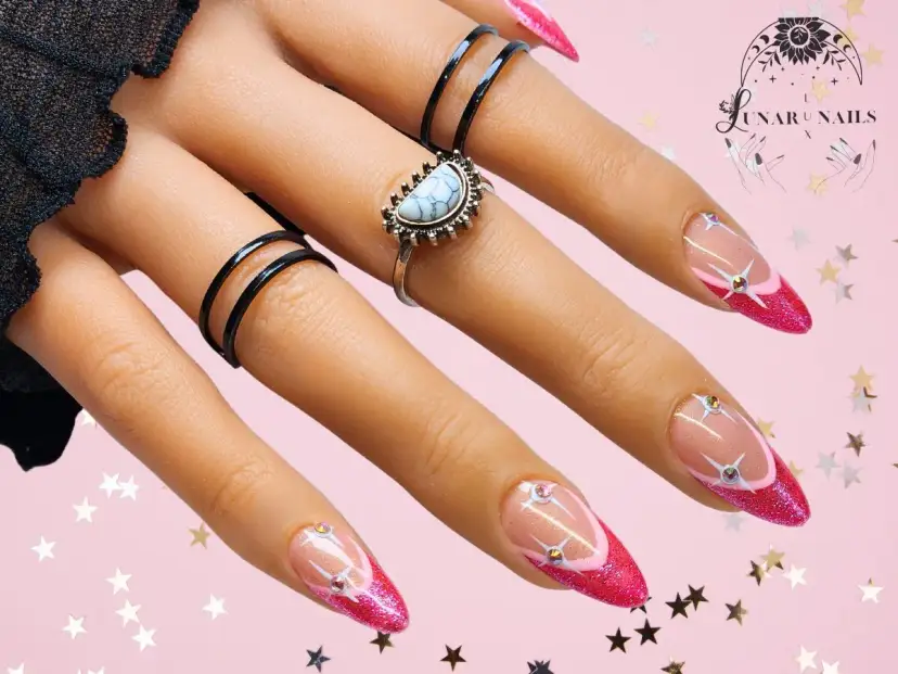 Nägel French Rosa Glitzer: Dein Guide für elegante Trend-Looks