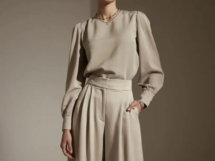 Jaka bluzka do szerokich spodni? Zbalansuj sylwetkę!