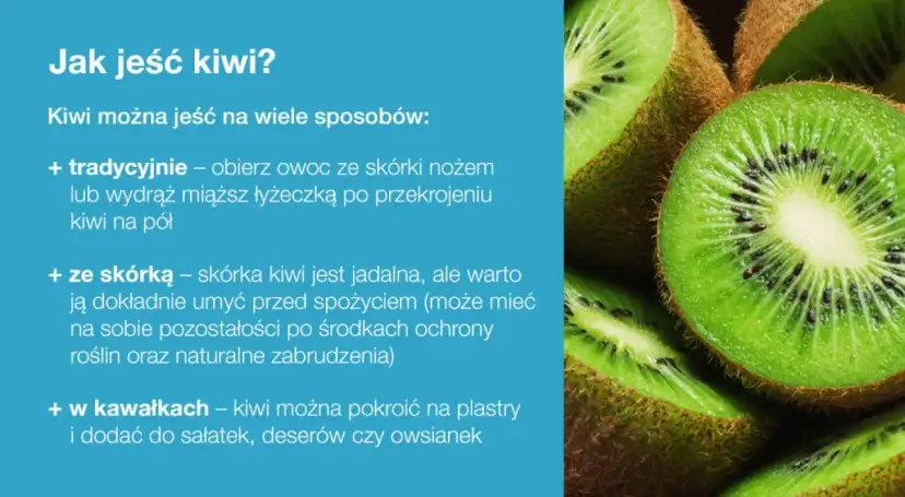 Kiwi: Ile kalorii, wartości odżywcze i korzyści dla zdrowia?