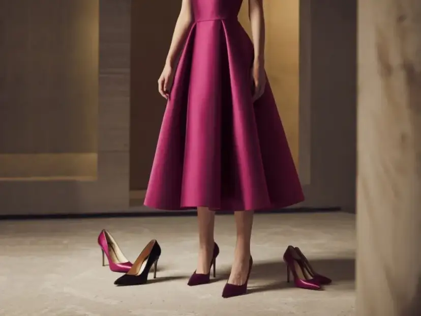 Jakie szpilki do fuksjowej sukienki? Stylowe inspiracje i porady