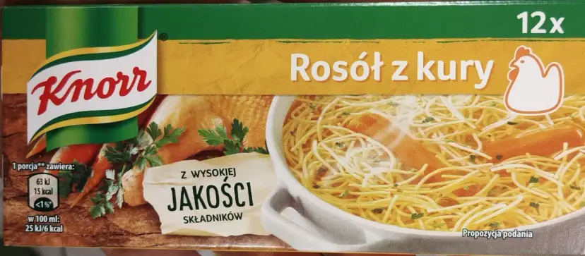 Ile kalorii ma kostka rosołowa? Zaskakujące różnice w kaloryczności