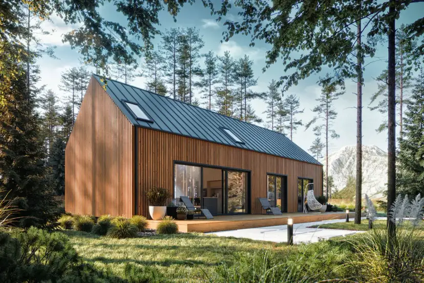 Domy i dachy: jak tanio zbudować energooszczędny dom drewniany