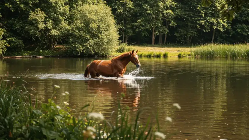 Konie potrafią pływać? Odkryj ich naturalny talent i zasady bezpieczeństwa