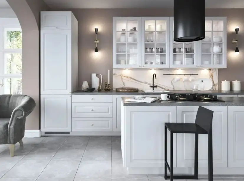 Jakie kolory ścian pasują do białej kuchni, aby uniknąć błędów?