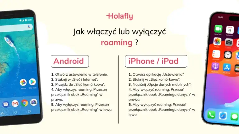 Włącz roaming w 2 krokach: operator i telefon. Uniknij kosztów!