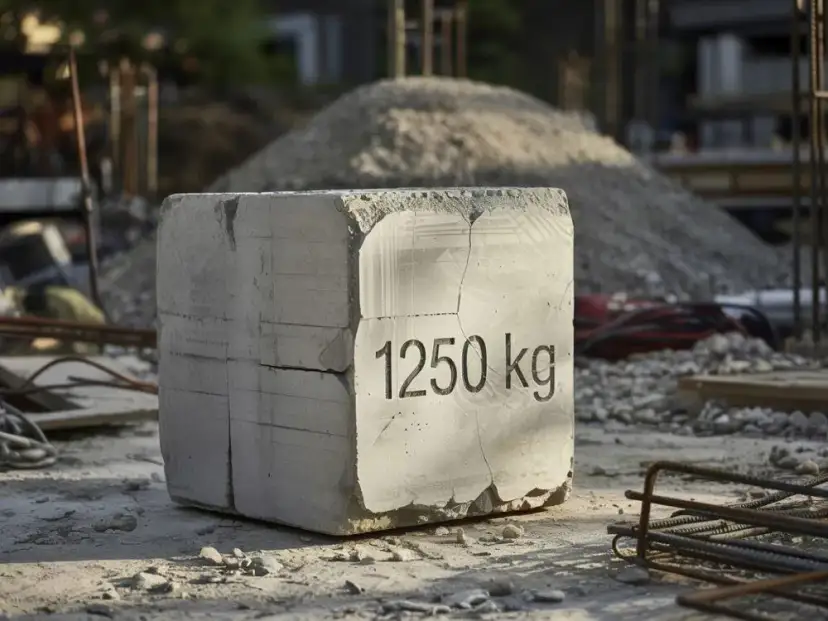Kubik betonu: ile to m³? Waga, cena, obliczenia i błędy
