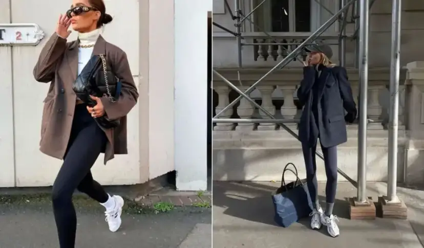 Stylizacje z czarnymi legginsami: Odkryj modne i wygodne połączenia