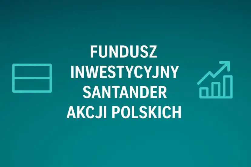 Jak wypłacić pieniądze z funduszu inwestycyjnego Santander Akcji Polskich? Ikony symbolizują inwestycje i wzrost.