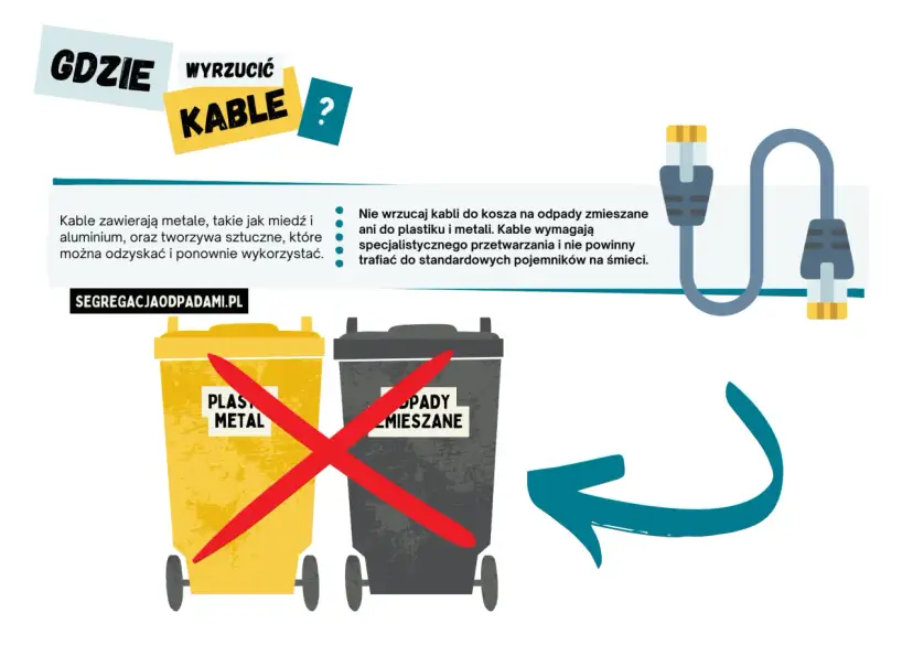 Kable to elektrośmieci? Sprawdź, gdzie oddać i ile zarobisz!
