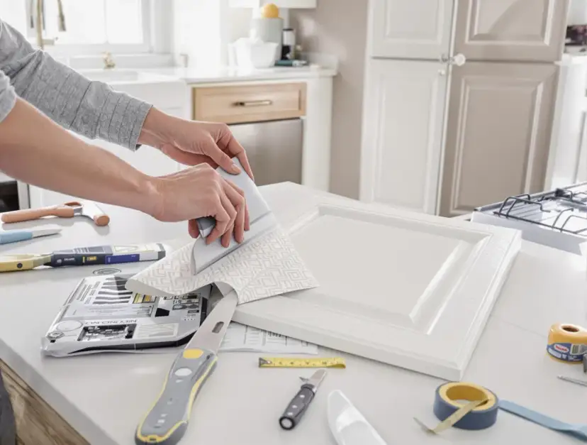 Oklejanie mebli kuchennych z rowkami: Sekret trwałej metamorfozy