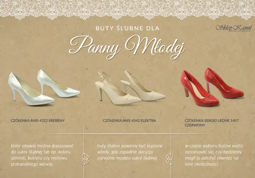 Buty ślubne: Jak wybrać idealne dla Panny Młodej i Pana Młodego?