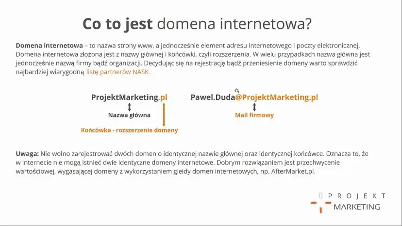 Idealna domena internetowa: 5 zasad, rozszerzenia i błędy do uniknięcia.