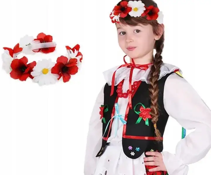 Najlepsze bluzki do stroju krakowskiego dla dziewczynki - styl i jakość