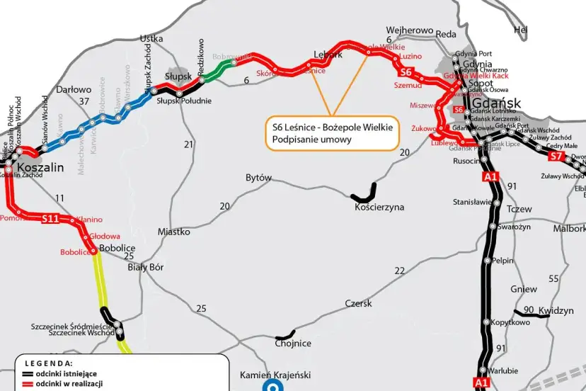 Łeba 2026: Najlepsza trasa S6? Unikaj korków, poznaj koszty!