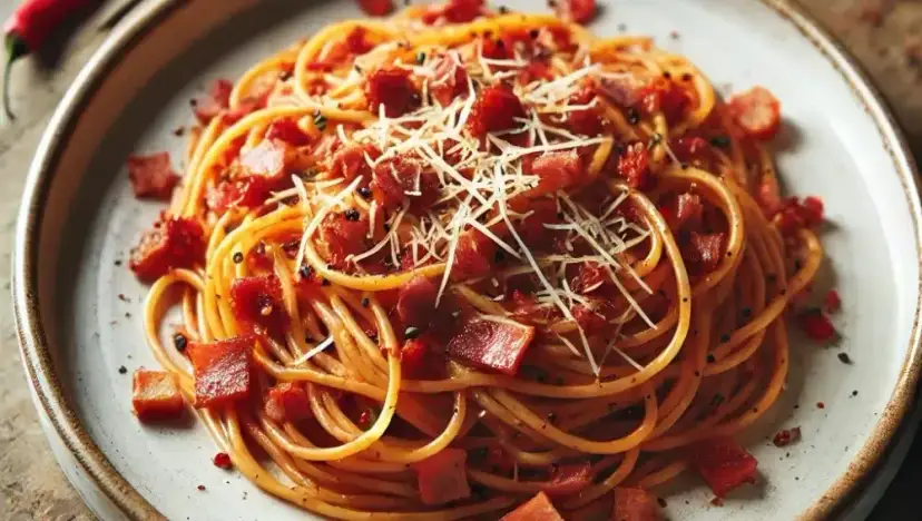 Spaghetti all'amatriciana: prosty przepis na włoską klasykę, która zachwyca