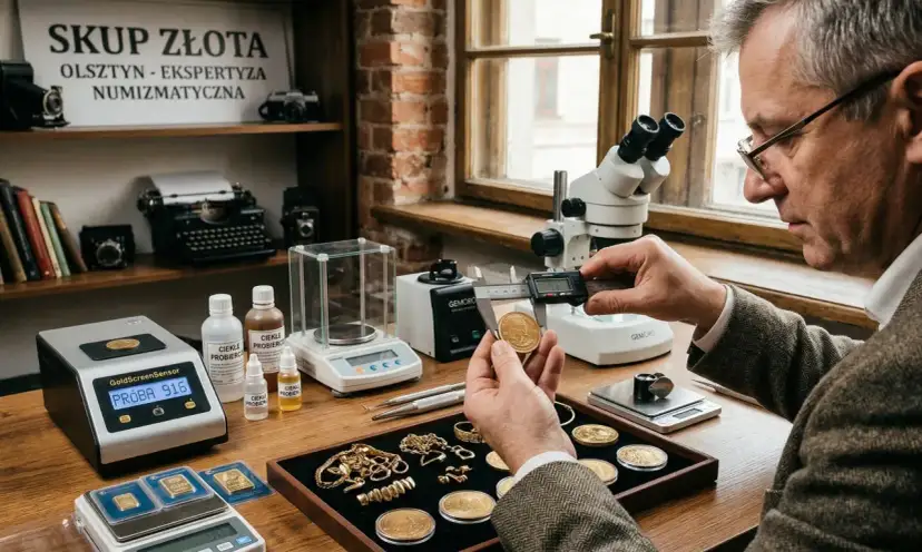 Sprawdzanie Złota Olsztyn