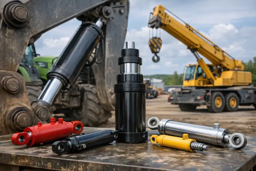 Siłowniki hydrauliczne – budowa, rodzaje i zastosowania