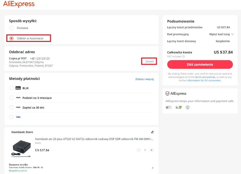 AliExpress do Paczkomatu InPost - Jak zamawiać bez pomyłek?