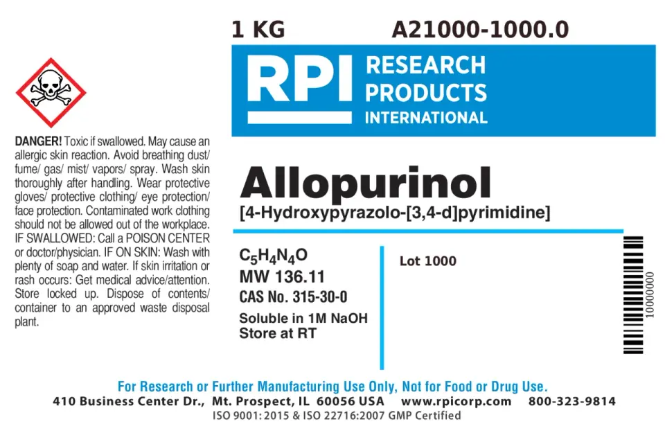 Argadopin z allopurynolem - kiedy stosuje się ten lek?