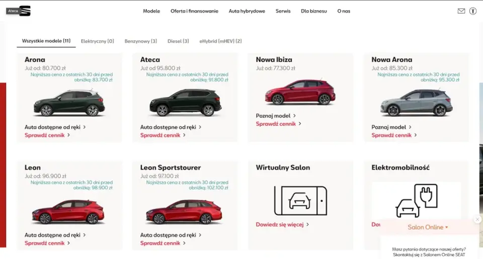 SEAT Polska - Który model wybrać? Przewodnik po gamie aut