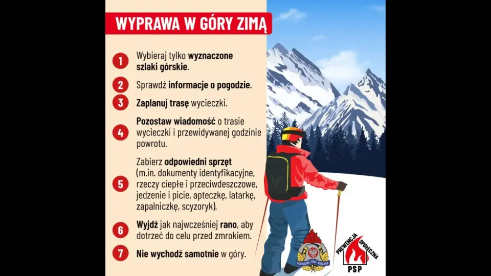 Bezpieczeństwo w górach - co zabrać i kiedy zawrócić