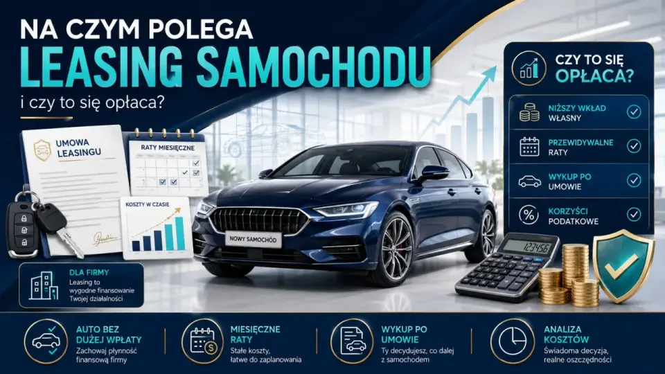 Leasing finansowy samochodu - kiedy naprawdę się opłaca?