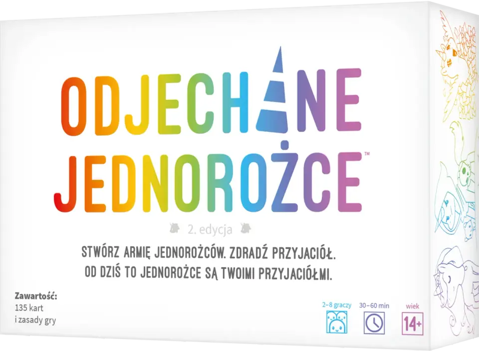 Odjechane Jednorożce - zasady, tura, karty i wariant dla dwóch osób