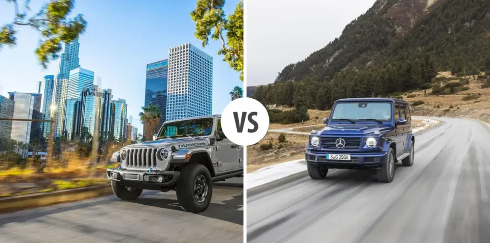 Mercedes Jeep - G-Class czy Wrangler? Różnice bez marketingu