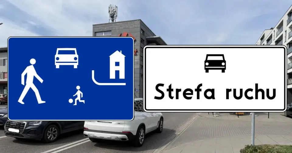 Strefa ruchu - kiedy grozi mandat za parkowanie?
