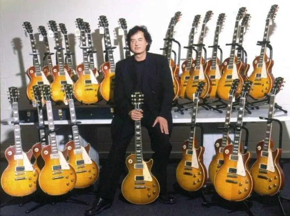 Les guitares de Jimmy Page, de la Telecaster à la Les Paul