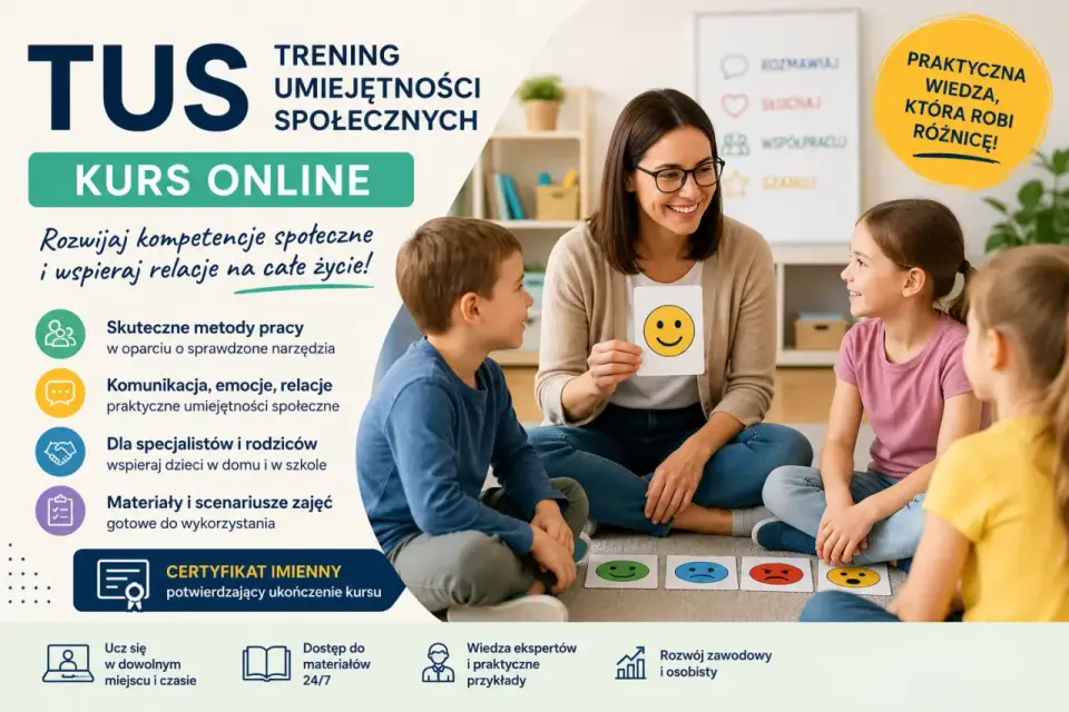 Trening Umiejętności Społecznych (TUS) - Czy to dla Twojego dziecka?