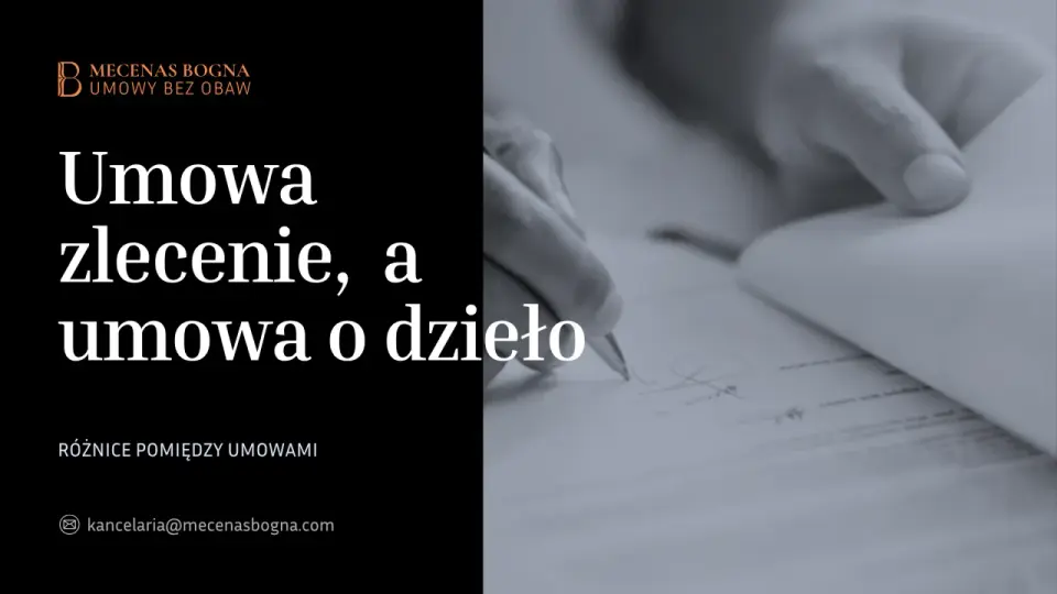 Umowa zlecenie - jak chronić swoje interesy? Pełny przewodnik