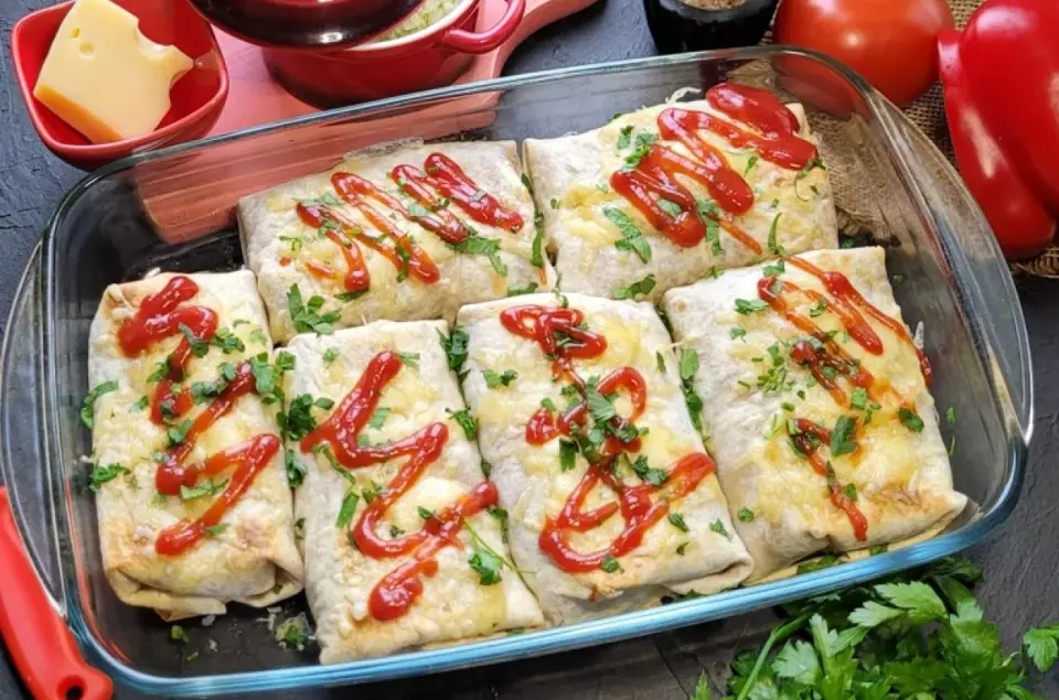 Zapiekana tortilla z mięsem mielonym - idealna, nie rozmokła!