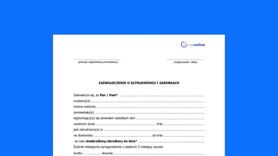 Zaświadczenie o dochodach - skąd je wziąć i ile kosztuje?