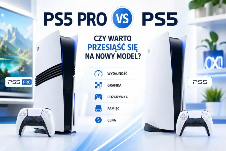 PS5 vs PS5 Pro - Poznaj realne różnice i sprawdź, który model wybrać