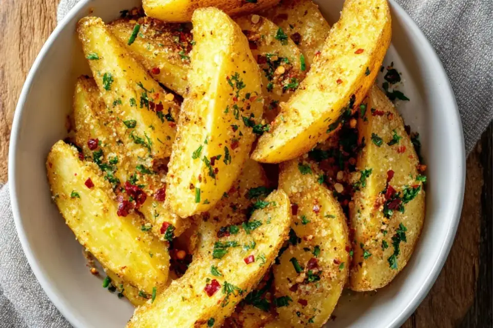 Pieczone ziemniaki z piekarnika - chrupiące i miękkie w środku
