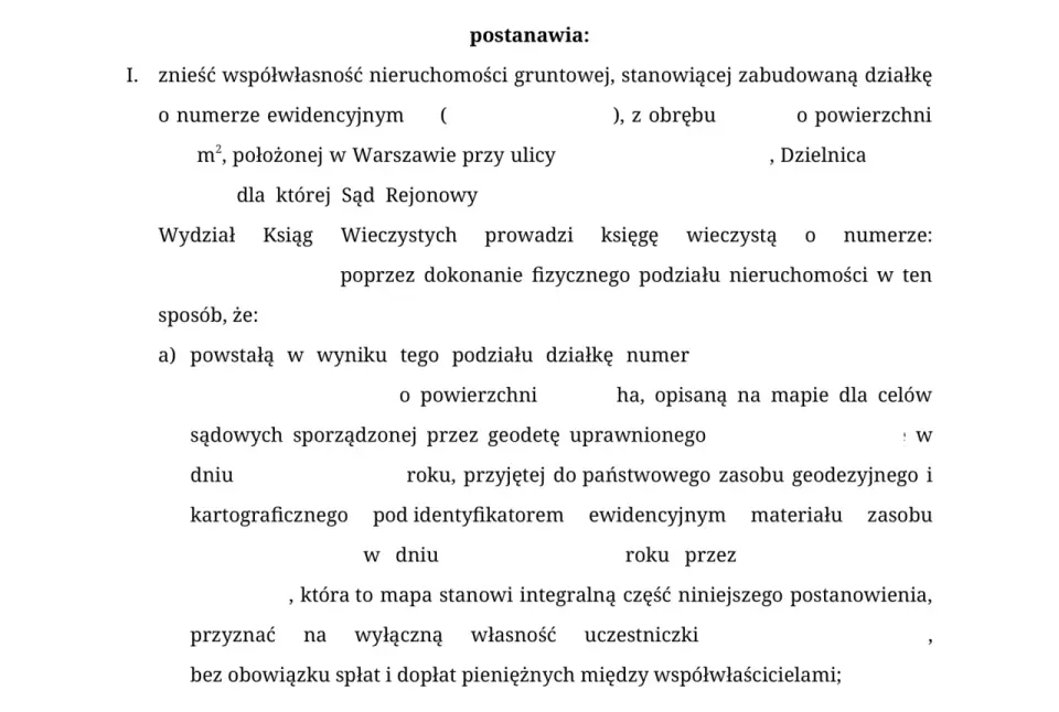 Współwłasność nieruchomości - jak ją znieść bez problemów?