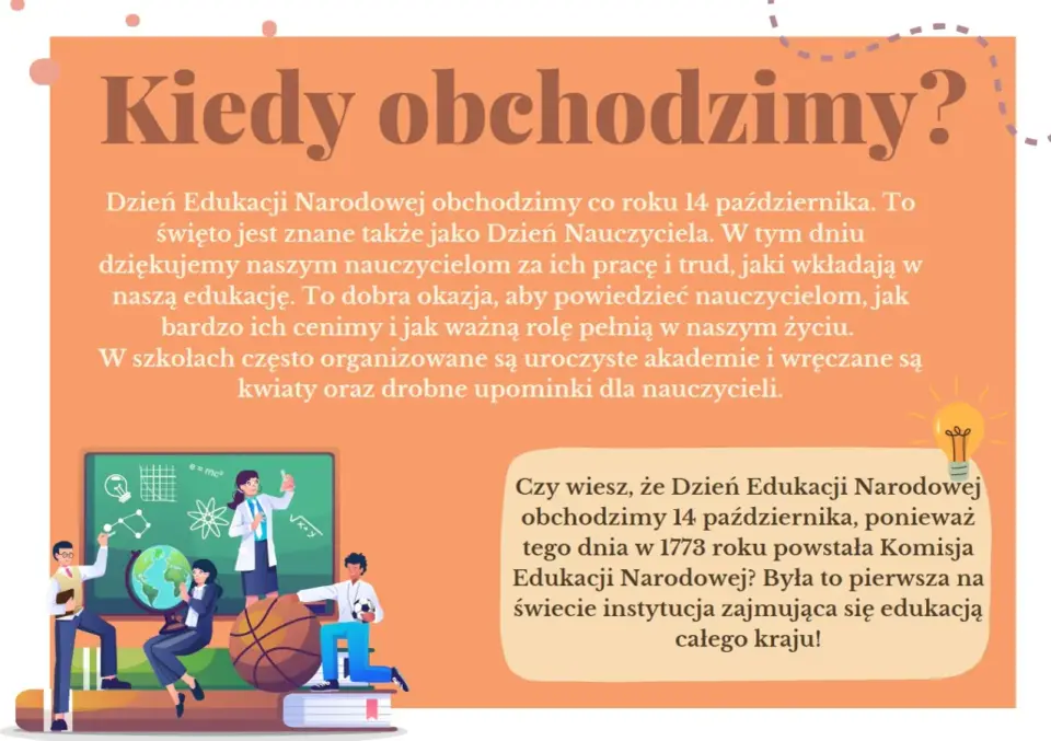 Dzień Edukacji Narodowej - Co świętujemy 14.10?