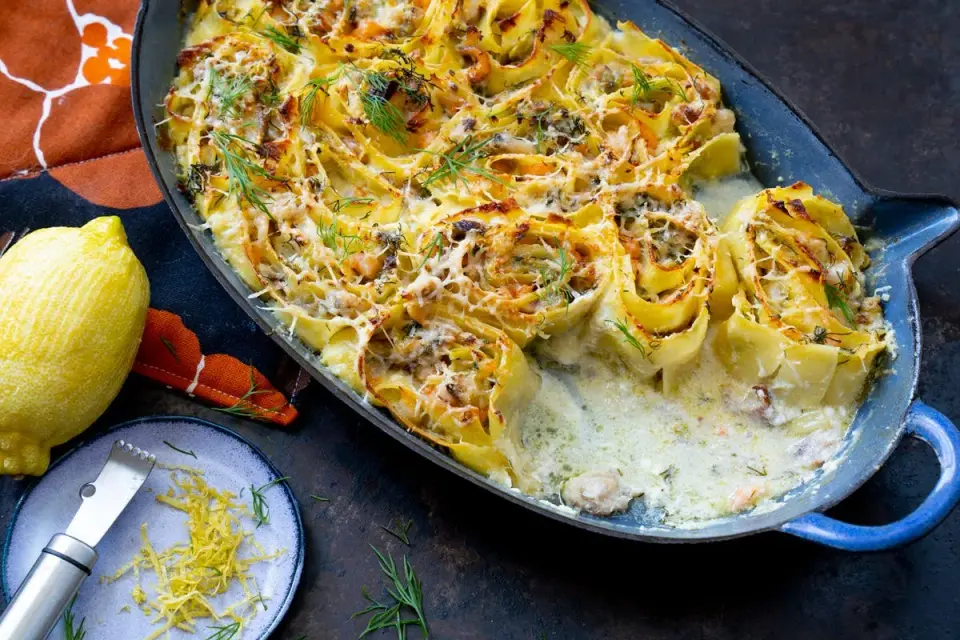 Lasagnes aux fruits de mer, la méthode pour un plat fondant