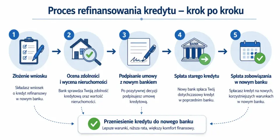 Refinansowanie kredytu - kiedy się opłaca? Policzymy to!